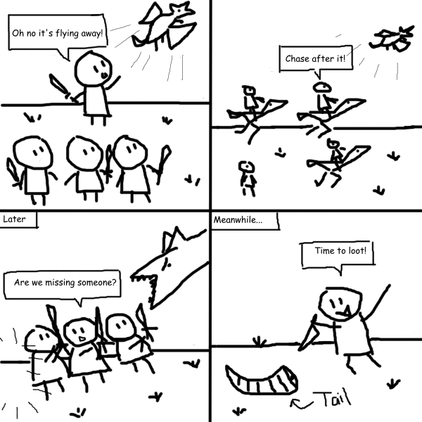 ElexLeoLex's tweet photo. It's funny because the loot doesn't do anything in the demo

#MHWilds https://t.co/ysNhO0hMDh