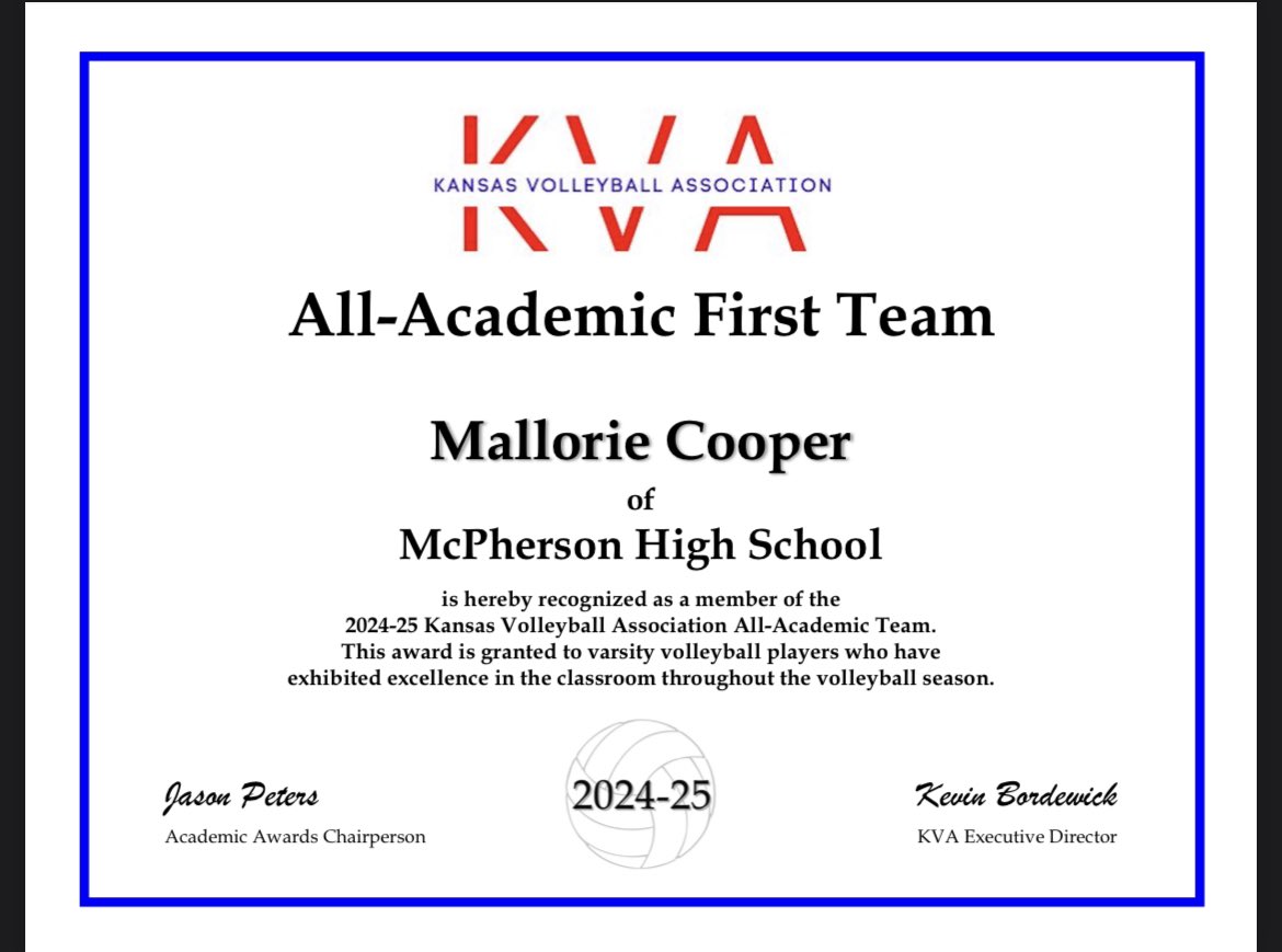 Mac High Volleyball tweet media