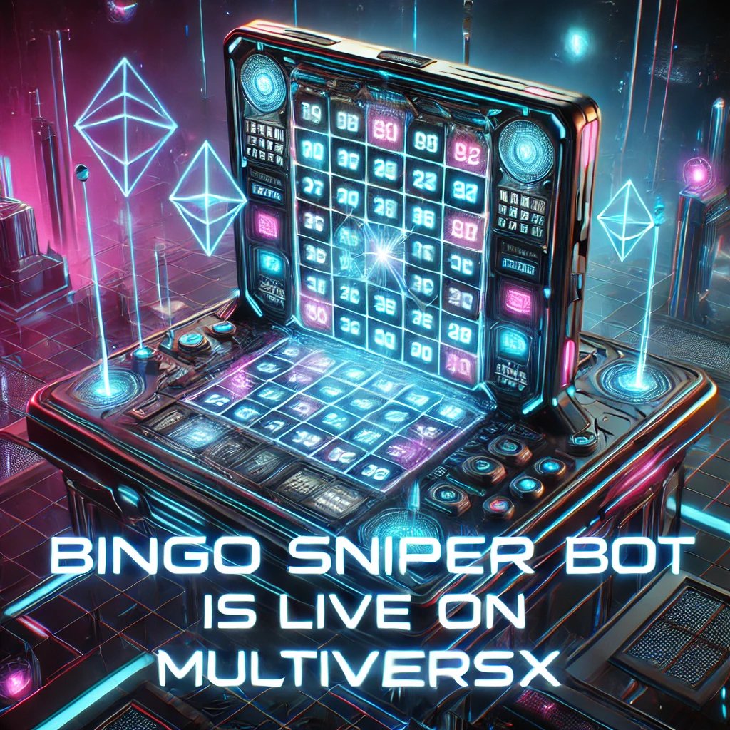 snipermvx's tweet photo. 🔥 @Bingo_SniperX_bot is LIVE on MultiversX! 🔥

🚀 Try it now on Devnet and enjoy a unique experience! All users who interact with the bot on Devnet will receive exclusive benefits on Mainnet!

🎯 Don’t miss the chance to be among the first to test it!

🔗 Start now: https://t.co/NEf0orl77X

#SniperX #BingoSniperX #MultiversX #CryptoGaming