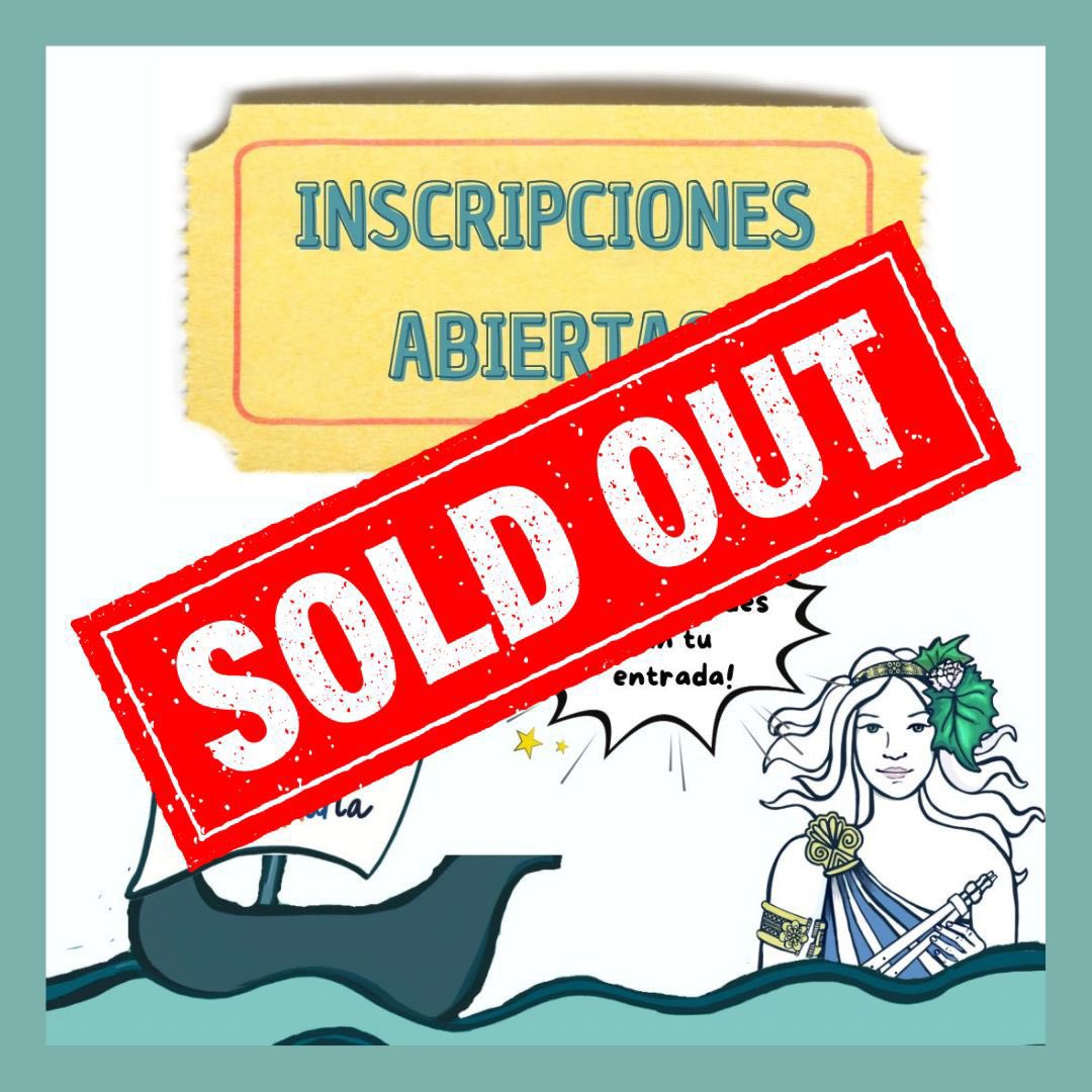 ‼️ENTRADAS AGOTADAS‼️
En menos de 24h 😍😍
Muchas gracias a todos/as por seguir confiando en este Congreso que tantas ganas tenemos de compartir con vosotr@s 🎶🎶
💨Comienza la cuenta atrás 🖖🏻

#ElPuertoConEuterpe
#yoconeuterpe
#nosimportalamúsica