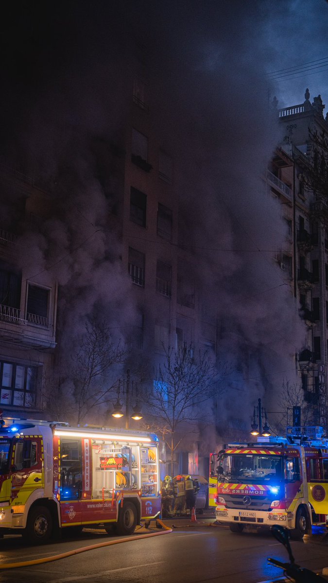 Incendio en Valencia Centro.
Bingo Mediterráneo 7/02/25.