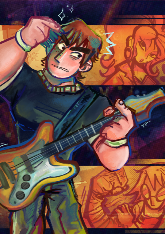 Nex_Bun's tweet photo. Vegan boy 🥬#Toddingam #ScottPilgrim https://t.co/cQu1NYent0