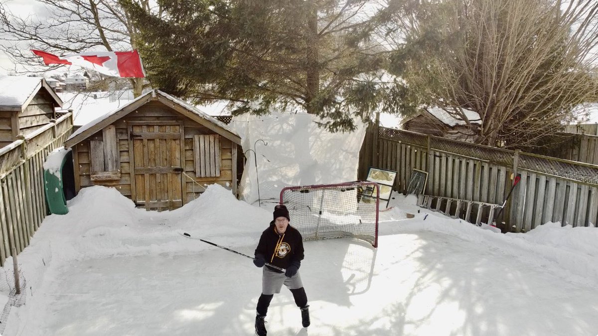 Shorts Day. 
<a href="/OutdoorRinks2/">Kitchener Outdoor Rinks</a> <a href="/backyrdicerinks/">Backyard Ice Rinks Community</a> <a href="/RinkWatchOrg/">RinkWatch</a>