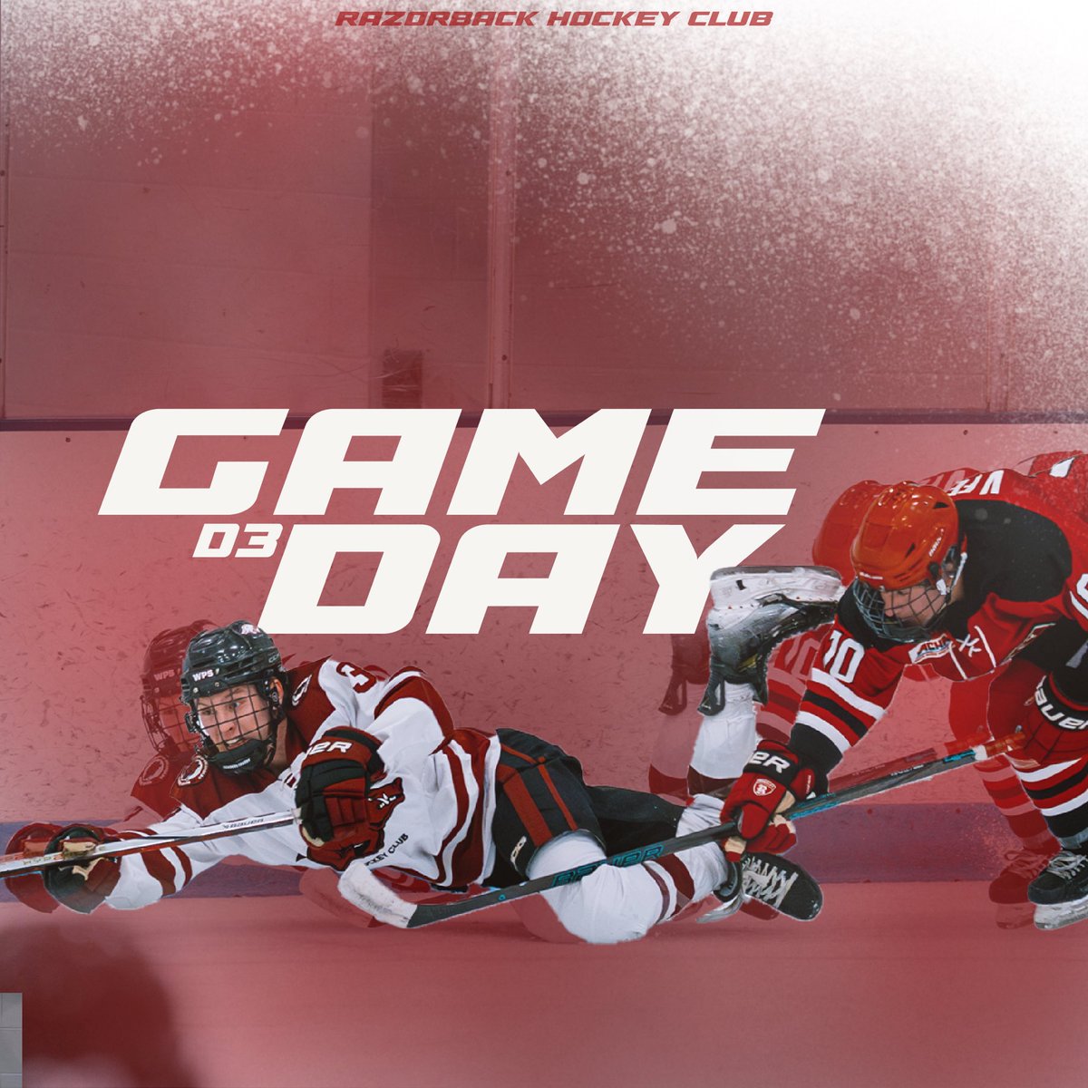 RazorbackMHClub's tweet image. D3 RAZORBACKS VS KU @ HOME ‼️
Join us tonight and tomorrow for the last D3 games at home for the 2024-2025 season!!

📍 The Jones Center
⏱️ 7:30pm
📺 RazorbackHockeyClub on YouTube

#razorbackhockey #wps #woopig #achahockey #acha #uarkansas