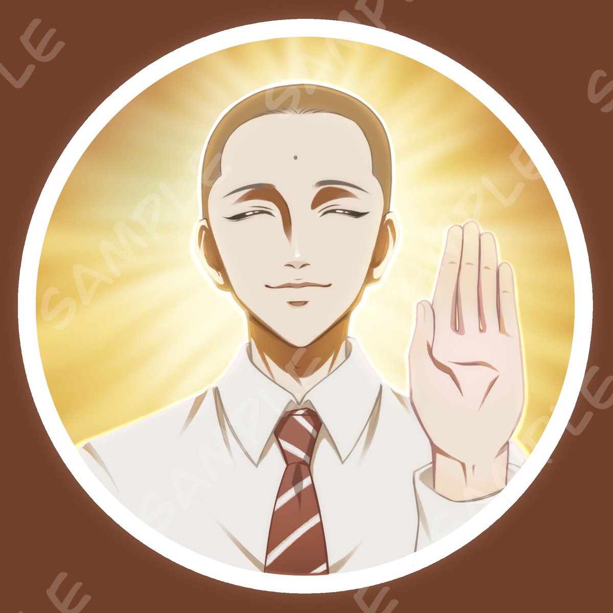 BrandLoVO's tweet image. 🚨 MORE STICKERS 🚨 

Yukitaka Honjo (Buddha) in #TwilightOutOfFocus + #LangQianqiu / #LQQ from #tgcf by the wonderful @gojosoreos again! 

These were done prior to Cheslock btw lol These will be available at future cons as well!!! Now go follow Peebles + like/share everything 😤