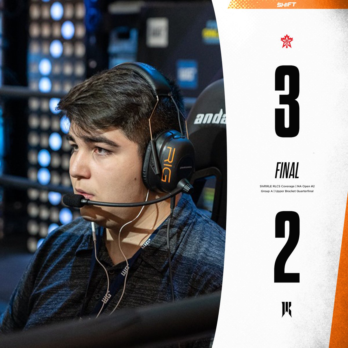 WHAT YEAR IS IT?!  

Toroco and Netherlamericanada upset Shopify Rebellion and send them to the lower bracket in Group A!  

#RLCS