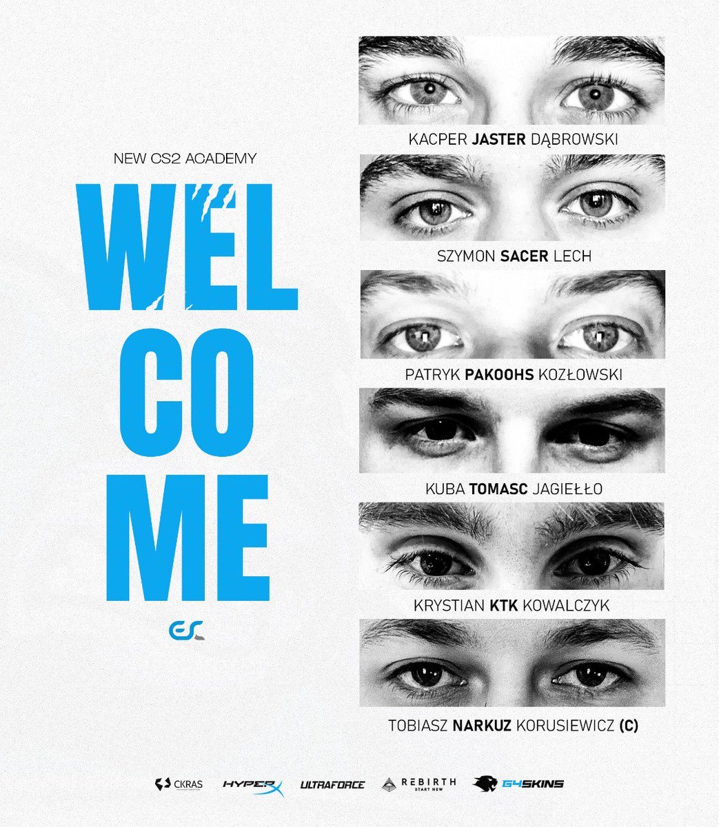 How can we support the Polish scene without supporting young people?

Today we would like to introduce you to our CS - Academy team! 

A project that is very close to our hearts, not only because we also want to train rough diamonds for our main team, but also specifically