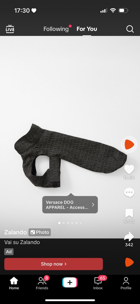 bbamnyaring's tweet photo. signori credevo fosse una copertura per pisello. invece era un cappotto per cani https://t.co/rBjmcZUaF8