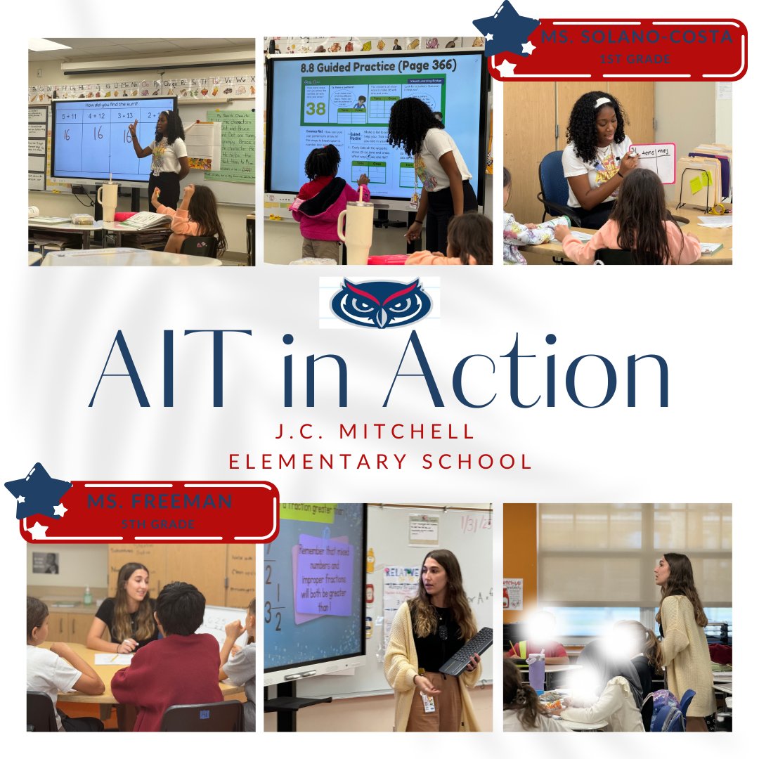 FAU Office for School Engagement (@engagecoe) on Twitter photo Another Incredible Week of School Visits! Our Teacher Candidates are Thriving in the Classroom and Making an Impact! Keep Shining—We Are So Proud of You! #faustudentteacher #fauait #engagecoe #floridaatlanticuniversity
<a href="/FauTeach/">FAUTeach</a> @jcmitchellelementary <a href="/pbcsd/">The School District of Palm Beach County</a> Another Incredible Week of School Visits! Our Teacher Candidates are Thriving in the Classroom and Making an Impact! Keep Shining—We Are So Proud of You! #faustudentteacher #fauait #engagecoe #floridaatlanticuniversity
<a href="/FauTeach/">FAUTeach</a> @jcmitchellelementary <a href="/pbcsd/">The School District of Palm Beach County</a>
