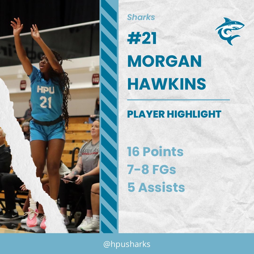 Big team win last night! Leslie Mojica posted a double-double with 15 points and 10 rebounds. Freshman Morgan Hawkins contributed 16 points and 5 assists. Lupe Vazquez added 12 points, while Nicole Wertenberger chipped in with 11. Incredible effort all around!

#goSharks🦈