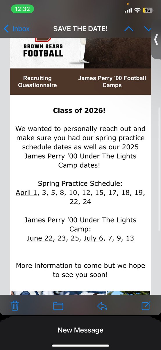 Jose Garcia (2026) (@josegar68659910) on Twitter photo Thank you <a href="/BrownU_Football/">Brown Bears Football</a> for the spring Pratice invite canโt wait to come out!!!!! <a href="/CoachPDeCapito/">Phil DeCapito</a> <a href="/GMHansen29/">Glenn Hansen</a> <a href="/AllenTrieu/">Allen Trieu</a> <a href="/OJW_Scouting/">PrepRedzone Oliver</a> <a href="/PrepRedzoneMN/">Prep Redzone Minnesota</a> Thank you <a href="/BrownU_Football/">Brown Bears Football</a> for the spring Pratice invite canโt wait to come out!!!!! <a href="/CoachPDeCapito/">Phil DeCapito</a> <a href="/GMHansen29/">Glenn Hansen</a> <a href="/AllenTrieu/">Allen Trieu</a> <a href="/OJW_Scouting/">PrepRedzone Oliver</a> <a href="/PrepRedzoneMN/">Prep Redzone Minnesota</a>