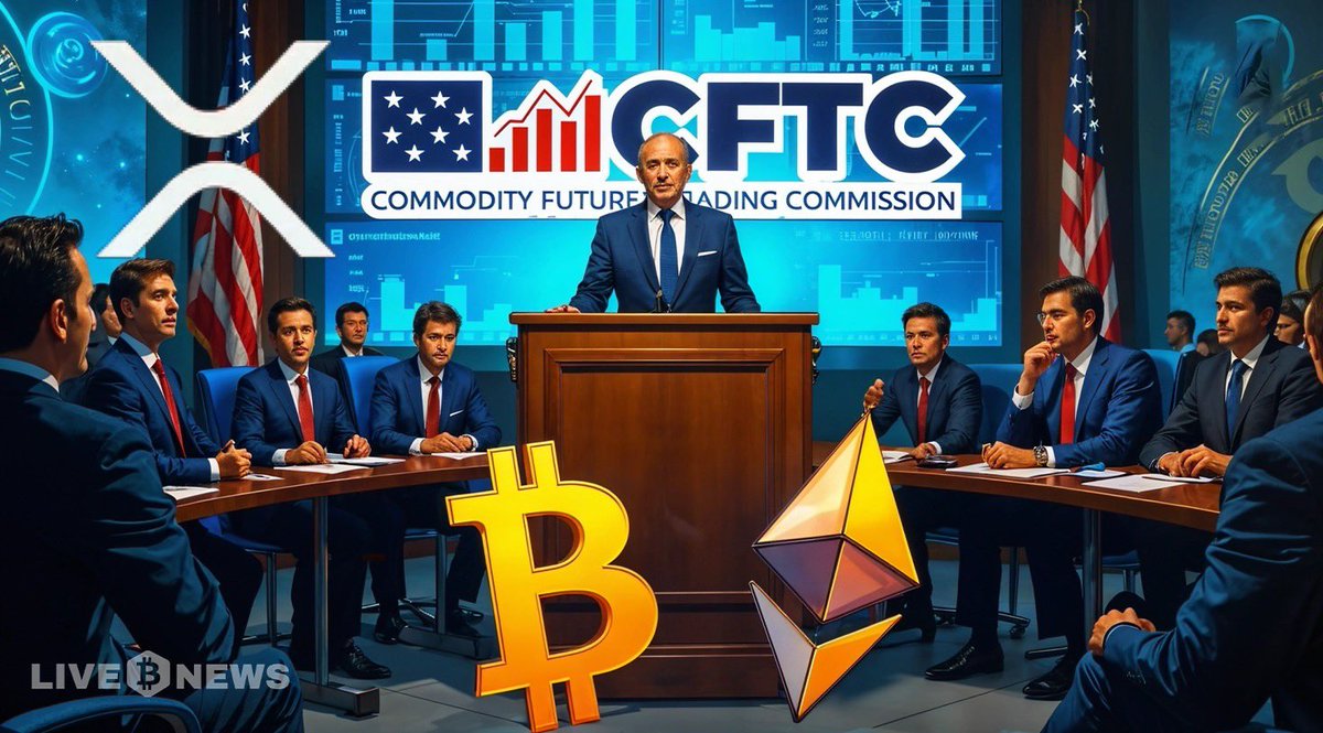 _Crypto_Barbie's tweet photo. ⚠️ BREAKING:

COMMODITY FUTURES TRADING COMISSION (CFTC) LAUNCHES CRYPTO CEO FORUM FOR DIGITAL ASSET MARKETS PILOT FEATURING RIPPLE! 🇺🇸 

#XRP 🤝🏼 CFTC

https://t.co/jOV54g7jBw https://t.co/WwlLySo0CT