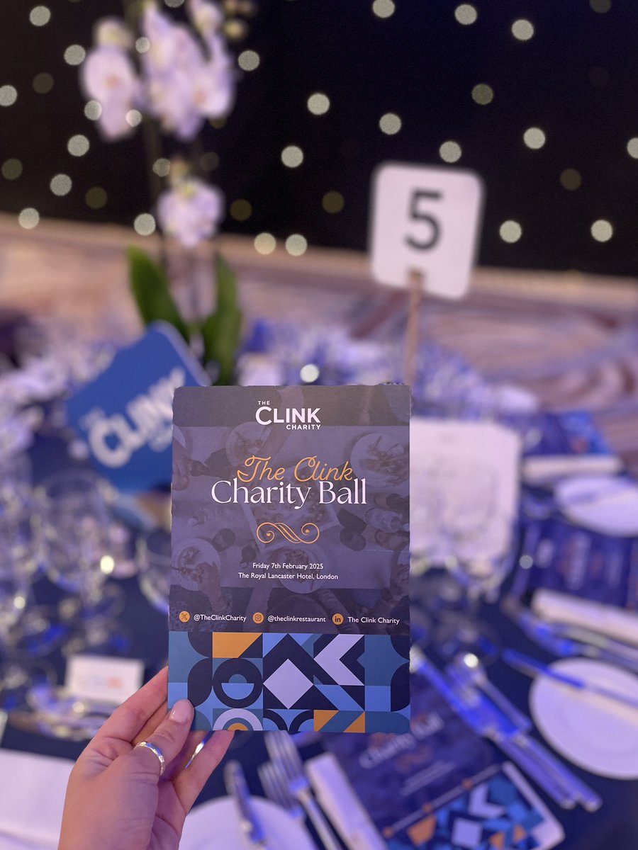 The Clink Charity tweet media