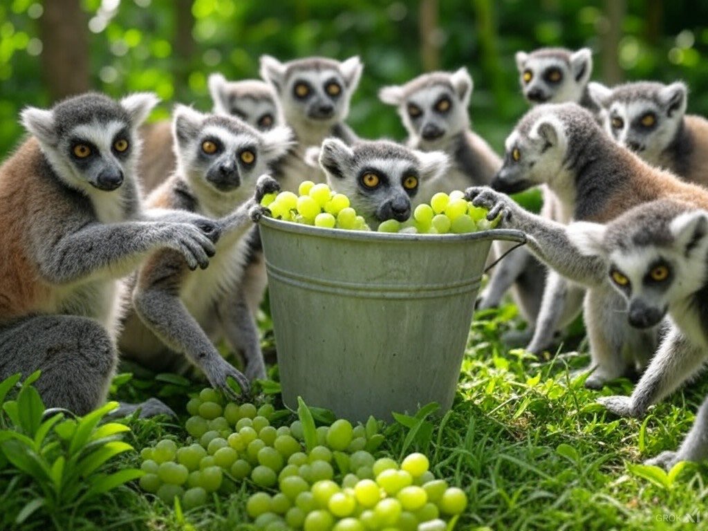 ThomistAnimals's tweet image. Do #lemurs understand numbers or can they compare #quantities in material objects?

A 2005 study by Kerrie Lewis et al. found that despite being able to compare quantities, there are limits:

*the researchers dropped grapes into a #bucket in view of the lemurs,

*but some of the…