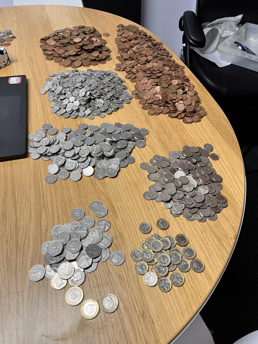 Wow! The donated coins were used for fun maths activities then ready now to hand over to the <a href="/NSPCC/">NSPCC</a> #numberday2025 They have also done number sports activities, baked bar model cookies, Buddy’s challenge and of course <a href="/TTRockStars/">Times Tables Rock Stars</a> well done <a href="/CottinghamCofE/">Cottingham CofE</a>
