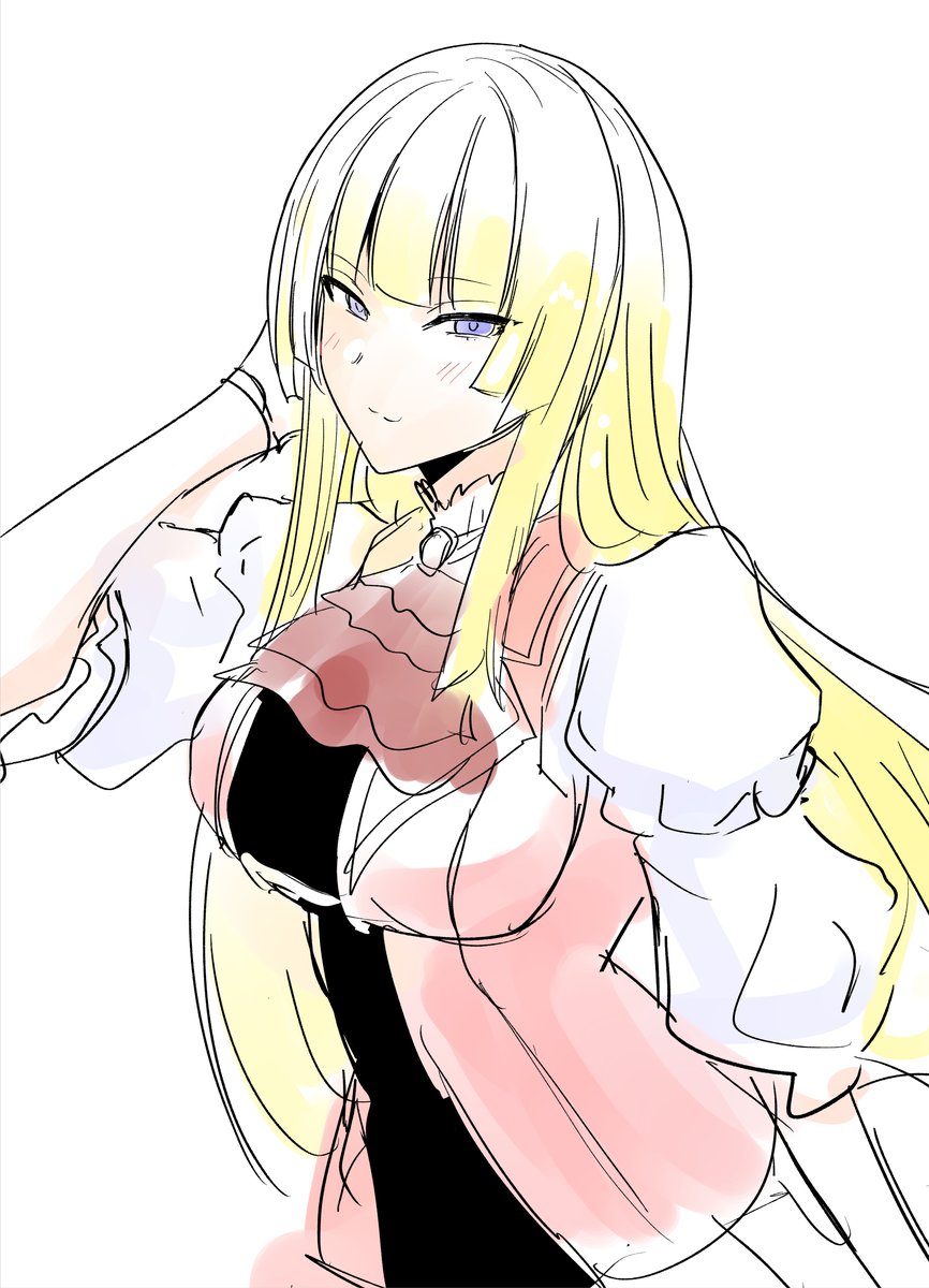 眠気フラフラで描くリリ 