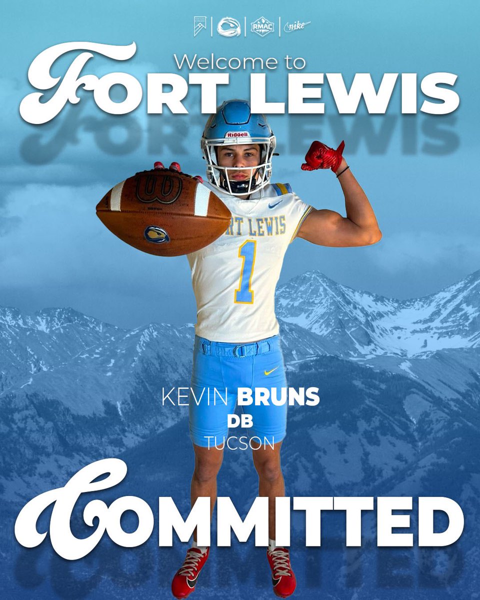 Kevin Bruns (@kbruns07) on Twitter photo After great conversations with <a href="/Coach_SBrown/">Spencer Brown</a> and <a href="/TheCoach7Bible/">Jordan Bible</a> I am excited to further my education at Fort Lewis College!
<a href="/FLCFootball/">FLC Football</a> <a href="/FLCCoach_Cox/">Johnny Cox</a> <a href="/CoachGibby25/">Coach Gibby</a> <a href="/Coach_ZNeveleff/">Zachary Neveleff</a> <a href="/_TucsonHigh/">Tucson High Football</a> After great conversations with <a href="/Coach_SBrown/">Spencer Brown</a> and <a href="/TheCoach7Bible/">Jordan Bible</a> I am excited to further my education at Fort Lewis College!
<a href="/FLCFootball/">FLC Football</a> <a href="/FLCCoach_Cox/">Johnny Cox</a> <a href="/CoachGibby25/">Coach Gibby</a> <a href="/Coach_ZNeveleff/">Zachary Neveleff</a> <a href="/_TucsonHigh/">Tucson High Football</a>