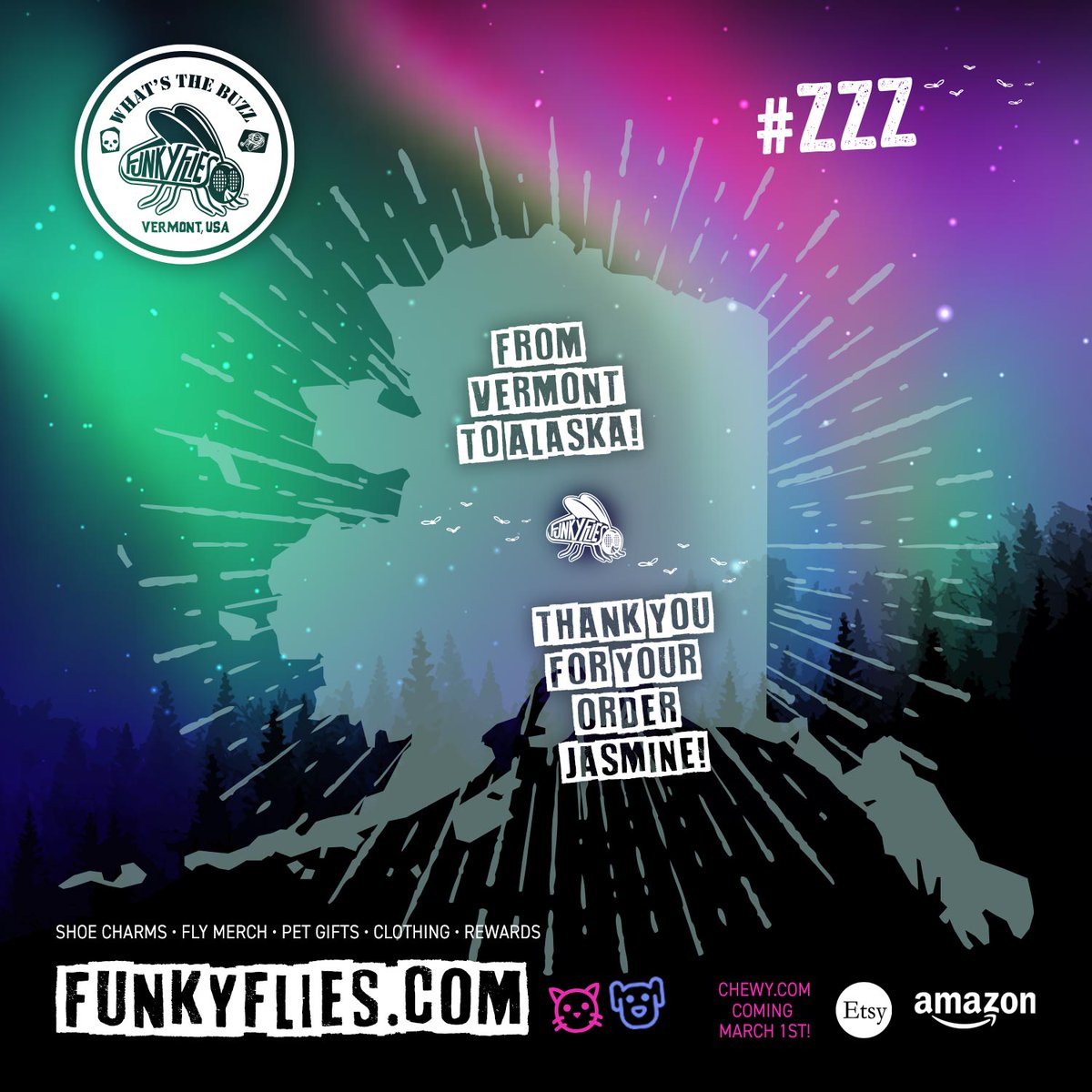 Funky Flies tweet media