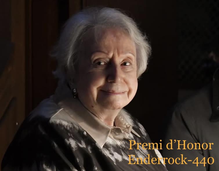 Estamos de enhorabuena! 👏👏
Un nuevo premio para Montserrat Torrent Serra:
Premio de Honor Enderrock-440. Se recibirá el próximo 27 de febrero en la Gala de los Premios Enderrock -Catalan Music Awards 2025