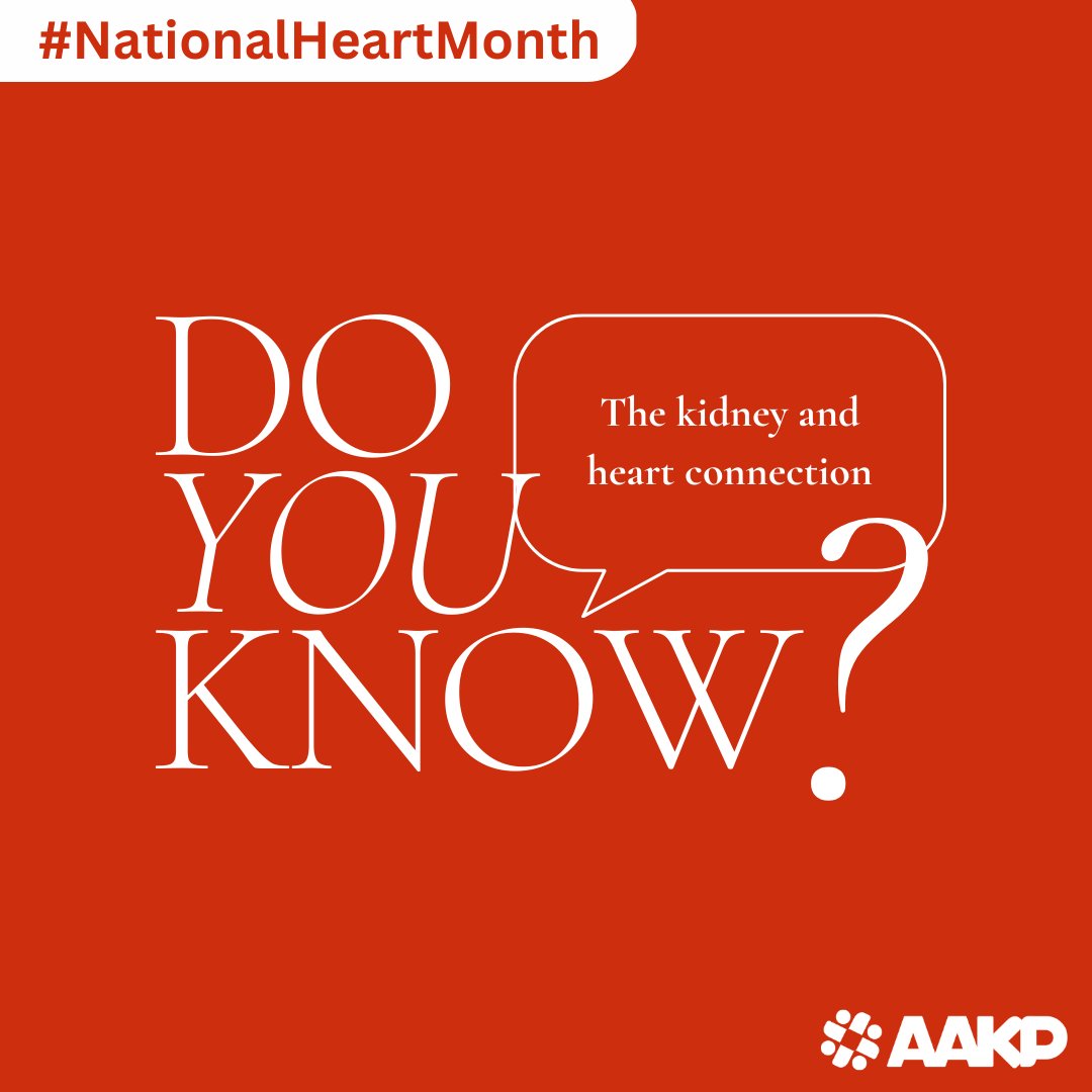 KidneyPatients's tweet photo. One of the common health problems that go along with kidney disease is heart disease. Do you know about the kidney and heart connection? https://t.co/18ylSXsxdW #HeartMonth #BeKindToKidneys @MedOsprey https://t.co/WFUXU7r32E