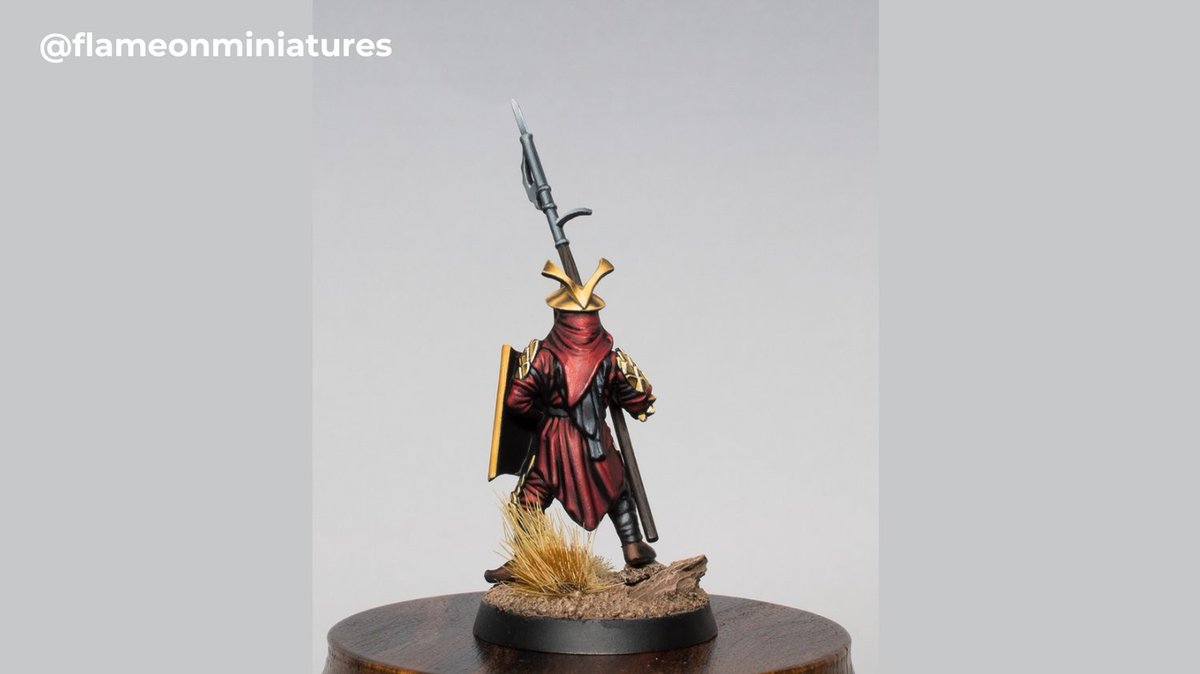 This incredible piece by <a href="/FlameMiniatures/">Flameon Miniatures</a>
highlights the power of true color lighting for miniature painting. 

It’s great to see how our R9 SOLO lamp helped bring this miniature to life 💡✨

Tag us in your creations, we’d love to feature your work! 🙌 

#MiniaturePainting