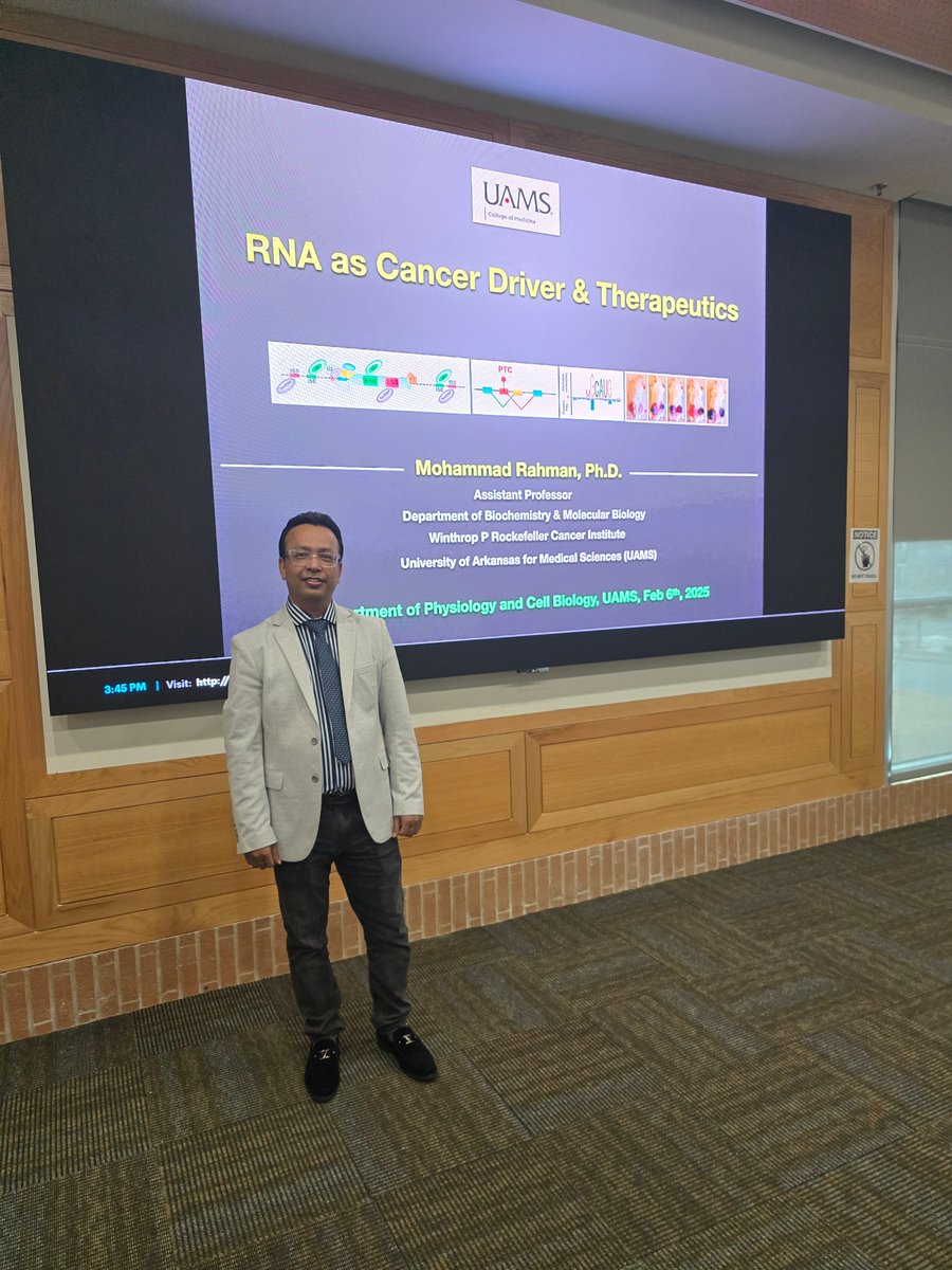 UAMS Physiology & Cell Biology (@uams_physiology) on Twitter photo Dr. Mohammad Rahman presenting at our Physiology and Cell Biology Seminar Series. Host Dr. Ryan Allen <a href="/UAMS_COM/">UAMS College of Medicine</a> <a href="/uamshealth/">UAMS Health</a> Dr. Mohammad Rahman presenting at our Physiology and Cell Biology Seminar Series. Host Dr. Ryan Allen <a href="/UAMS_COM/">UAMS College of Medicine</a> <a href="/uamshealth/">UAMS Health</a>