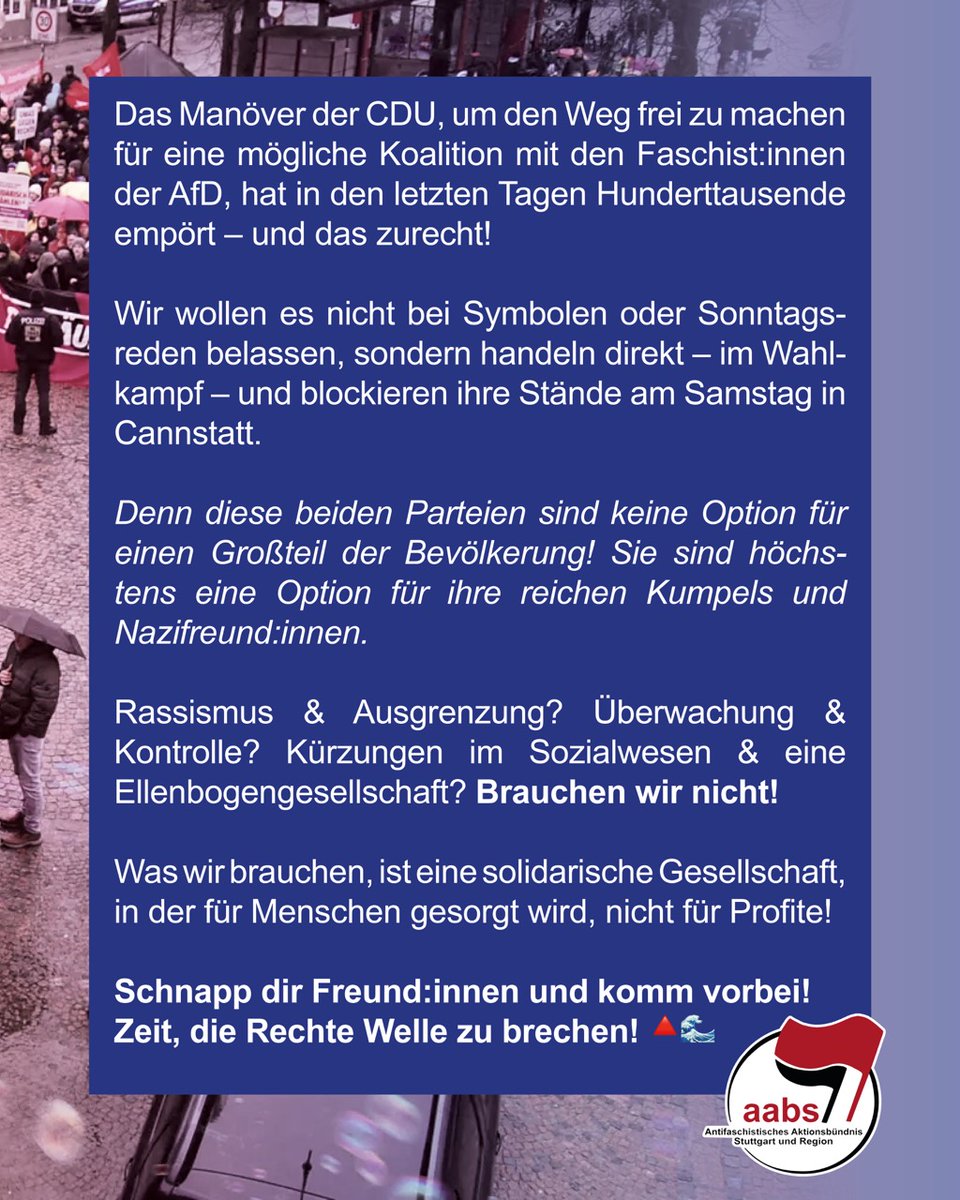 Antifaschistisches Aktionsbündnis Stuttgart tweet media