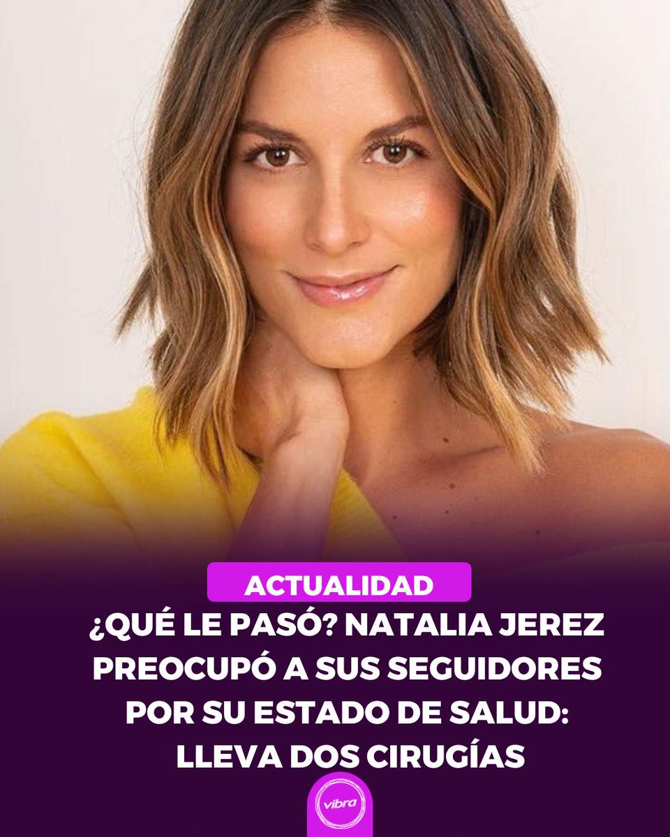 vibra_co's tweet image. La actriz preocupó a sus seguidores al compartir una fotografía en sus redes sociales donde salía de su segunda cirugía 😮 👀 😢  #NataliaJerez #Estadodesalud #Salud  
Detalles aquí: vibra.co/entretenimient…