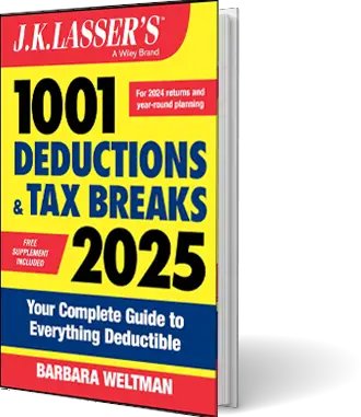BigIdeas4SB's tweet photo. NEW! Online Supplement to J. K. Lasser’s 1001 Deductions and Tax Breaks 2025 available now! https://t.co/QbKWBRglYd #taxes #taxbreaks #taxdeductions #taxupdates #taxbooks https://t.co/LIzZEyIg9a