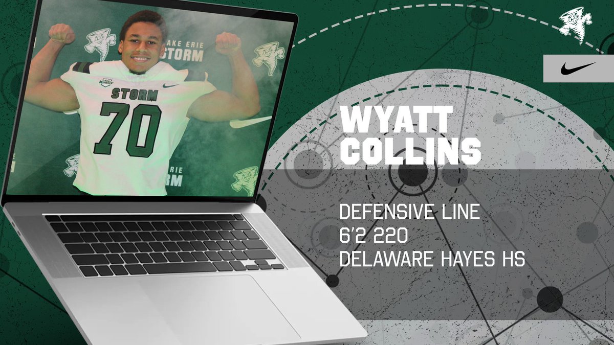 Lake Erie Storm Football (@lakeeriefb) on Twitter photo Welcome to The Family Wyatt!
βπΌ| Wyatt Collins
π±| <a href="/wyattlifts70/">Wyatt Collins</a>
π| Delaware Hayes HS
π¨| DL
π| 6β2 220
π¬| hudl.com/video/3/161233β¦
#PTC | #NSD25 | #RageOn Welcome to The Family Wyatt!
βπΌ| Wyatt Collins
π±| <a href="/wyattlifts70/">Wyatt Collins</a>
π| Delaware Hayes HS
π¨| DL
π| 6β2 220
π¬| hudl.com/video/3/161233β¦
#PTC | #NSD25 | #RageOn