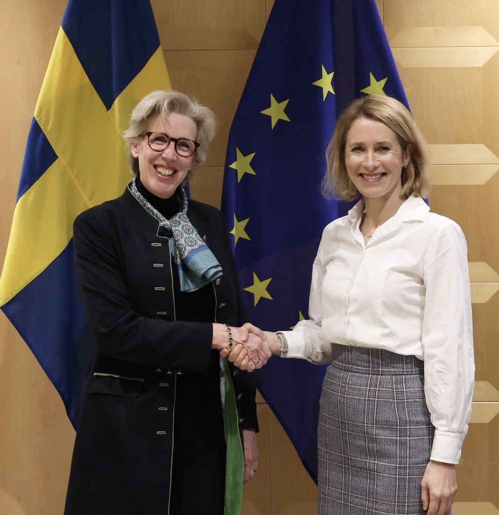Ambassador Mikaela Kumlin Granit (@sweambeu) on Twitter photo An honor that HRVP <a href="/kajakallas/">Kaja Kallas</a> participated in the Swedish 🇸🇪 Ambassador’s Conference here in Brussels, providing us with a strong sense of optimism and confidence in the EU:s ability to act in these challenging times. #Starstruck 🇪🇺 An honor that HRVP <a href="/kajakallas/">Kaja Kallas</a> participated in the Swedish 🇸🇪 Ambassador’s Conference here in Brussels, providing us with a strong sense of optimism and confidence in the EU:s ability to act in these challenging times. #Starstruck 🇪🇺