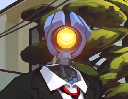 pastraspec's tweet photo. Robot characters with a single glowing eye >>>>> literally any other kind of character design https://t.co/zwieyiGKfe