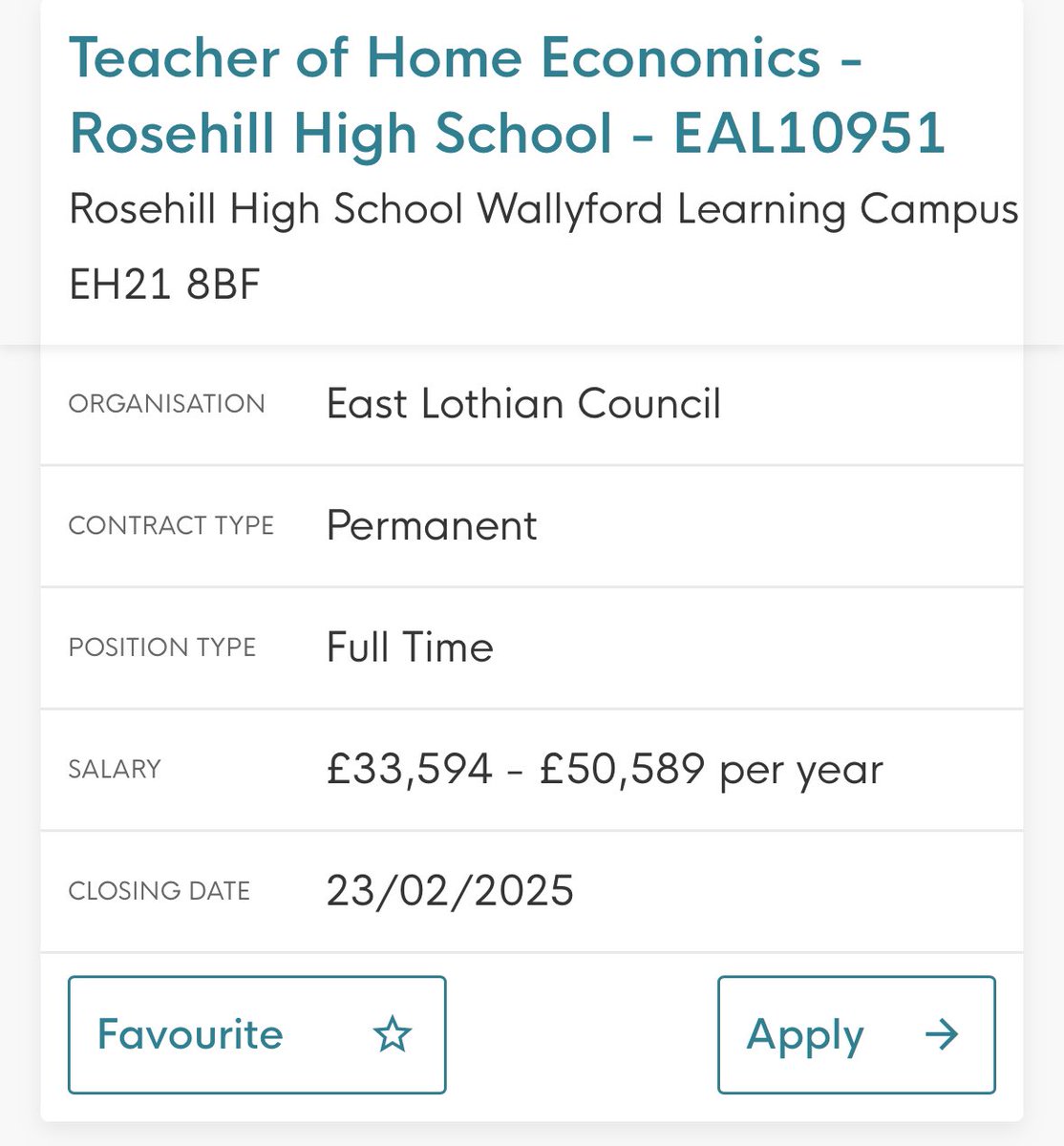 Our Food Tech spaces are second to none. There are even those mixers you get on Bake Off. Almost half of our seniors currently take a Home Economics subject. That says everything. Join us 🤗
