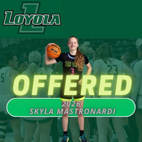 After a great conversation with Coach Danny, I am blessed to receive an offer from Loyola University Maryland!