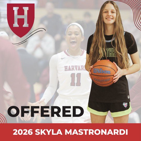 After a great conversation with Coach Moore, I am blessed to receive an offer from Harvard University!