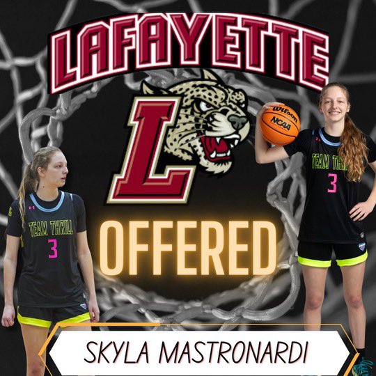 After a great conversation with Coach Damon-Olson, I am blessed to receive an offer from Lafayette College!