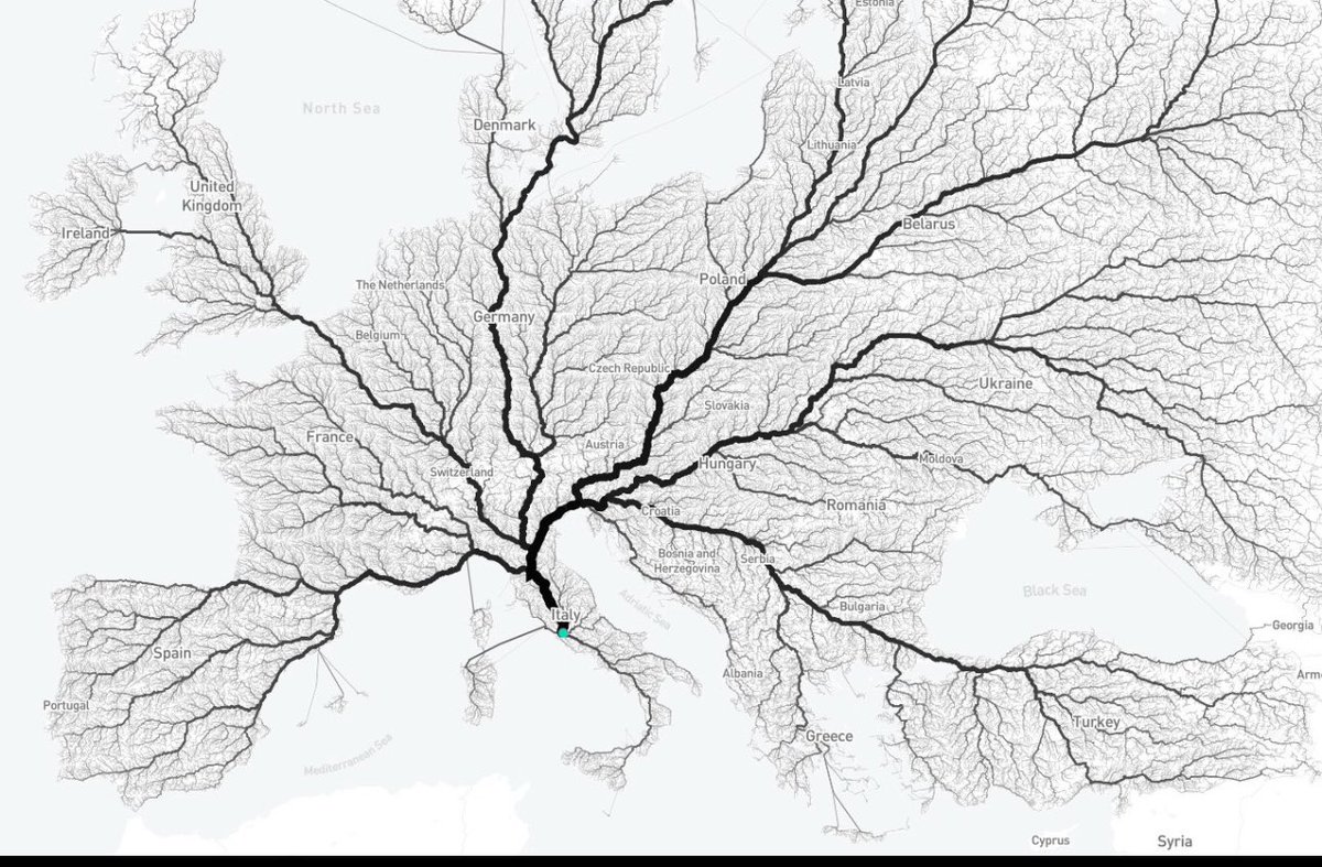 KriderJackie's tweet image. All Roads Lead to Rome.  
💎Beauty of a🧵James!