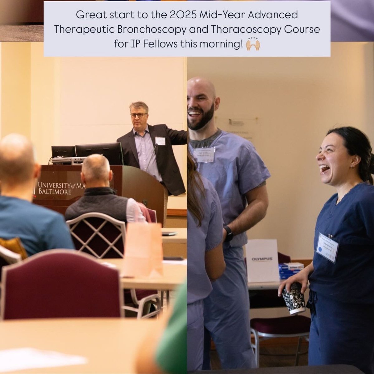 AAB_IP's tweet photo. 🚀 Kicking off the 2025 Mid-Year Advanced Therapeutic Bronchoscopy & Thoracoscopy Course for IP Fellows at @UMmedschool today—excited for what’s ahead! 🙌 #IPFellows #AABIPLeadingTheWay https://t.co/BqmAcgTv5e
