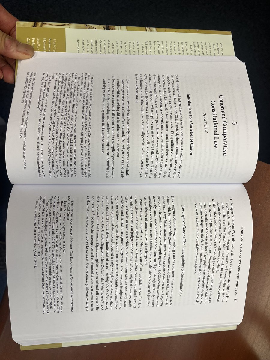 Hot off the presses. An honor and a privilege to be included in Mark Tushnet’s festschrift volume. Comparative con law wouldn’t be where it is as a field without him. <a href="/OUPLaw/">OUP Law</a> <a href="/UVALaw/">UVA Law School</a>