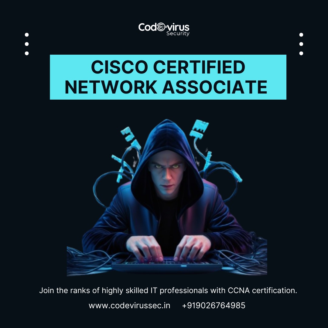 codevirussec's tweet image. Ready to power up your career in networking?
Are you ready to be the networking expert companies need?

#CCNA #NetworkingCertification #CiscoCertified #CodevirusSecurity #Cybersecurity #TechTraining #NetworkSpecialist #ITCertification #BoostYourCareer #LearnAndLead