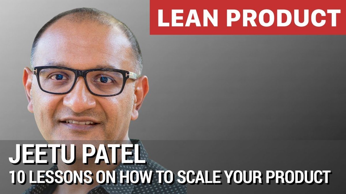 Dan Olsen (@danolsen) on Twitter photo Great talk by <a href="/Box/">Box</a> CPO <a href="/jpatel41/">Jeetu Patel</a> on 10 Lessons on How to Scale Your Product at <a href="/LeanProdMeetup/">Lean Product Meetup</a>: buff.ly/30sgKn4. Subscribe to my #YouTube channel to be notified of new videos from other top #prodmgmt speakers: buff.ly/2NskTkQ Great talk by <a href="/Box/">Box</a> CPO <a href="/jpatel41/">Jeetu Patel</a> on 10 Lessons on How to Scale Your Product at <a href="/LeanProdMeetup/">Lean Product Meetup</a>: buff.ly/30sgKn4. Subscribe to my #YouTube channel to be notified of new videos from other top #prodmgmt speakers: buff.ly/2NskTkQ
