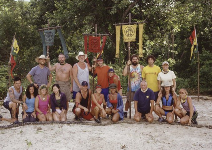 It's February 1st, 2004 and I’m watching the Panthers play the Patriots in the #SuperBowl and the only thing I care about is the premiere of #SurvivorAllStars after the game. 

#Survivor