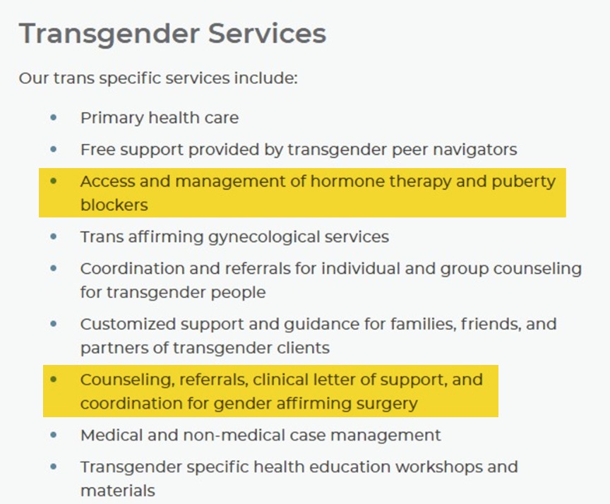 BREAKING: <a href="/UMMC/">University of Maryland Medical Center</a> is still offering transgender treatments for children as young as 10-YEARS-OLD on their site which includes access to hormone therapy, puberty blockers, and "gender-affirming surgery."

Strip them of their funding.