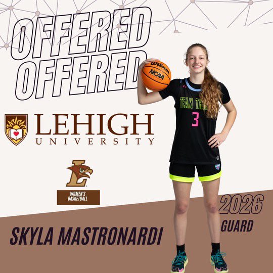 After a great conversation with Coach Micir, I am blessed to receive an offer from Lehigh University!