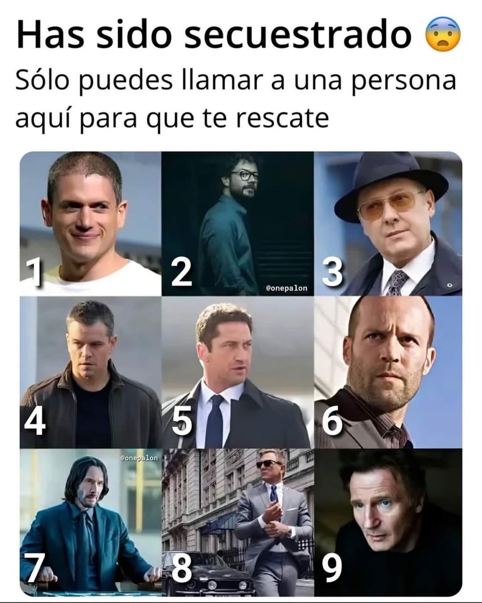 Difícil elección, yo me quedo con el 7, ¿ustedes? 🤔
