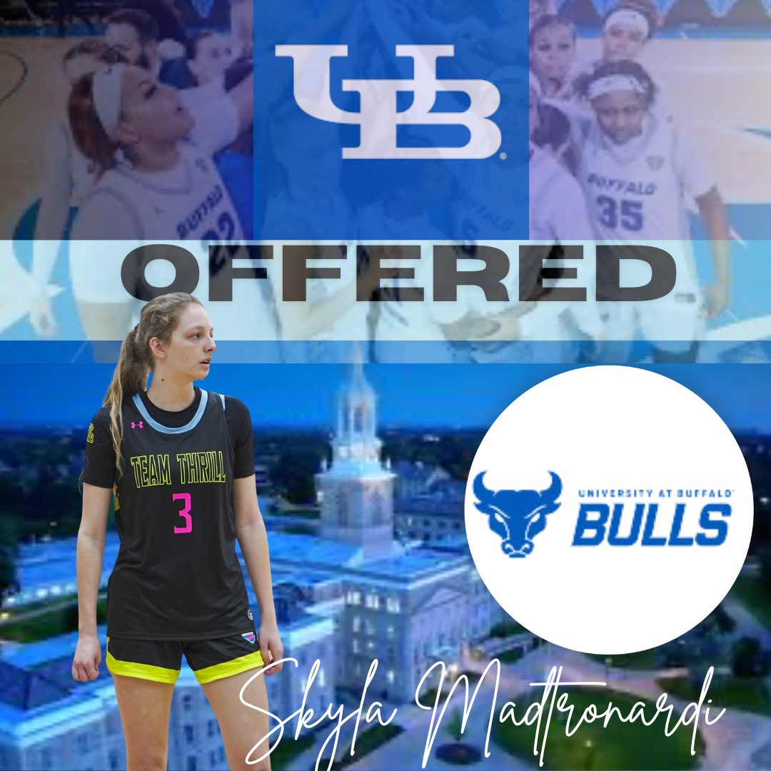 After a great conversation with Coach Burke, I am blessed to receive an offer from University at Buffalo!