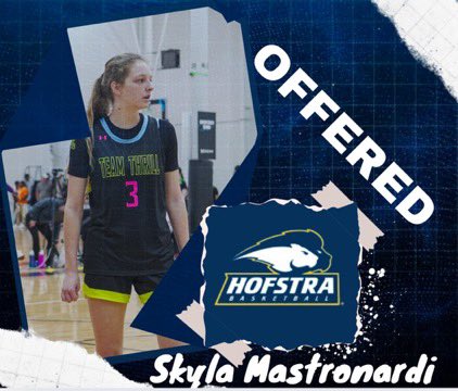 After a great conversation with Coach Atkinson, I am blessed to receive an offer from Hofstra University!