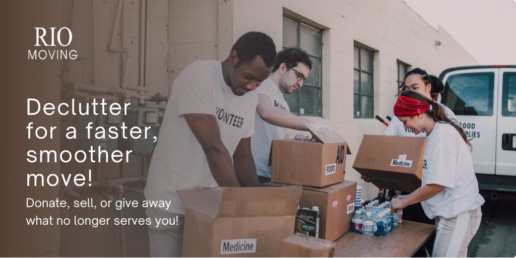 RioMoving's tweet photo. Lighten your load and embrace a fresh start—donate, sell, or give away what no longer serves you! 

#DeclutterYourLife #NewBeginnings #FreshStart #LessClutter #CleanOut #MoveEfficiently #OrganizedMove #EmbraceChange #DeclutterAndMove #SimplifyYourMove #riomoving #RioMovers https://t.co/C0WHGVSpAH