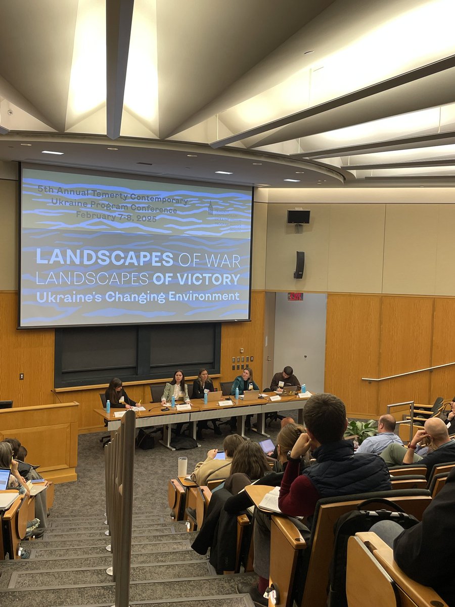 Panel 2 of the 2025 TCUP Conference is underway! Panelists are discussing #Ecocide and Environmental Crimes in #Ukraine.