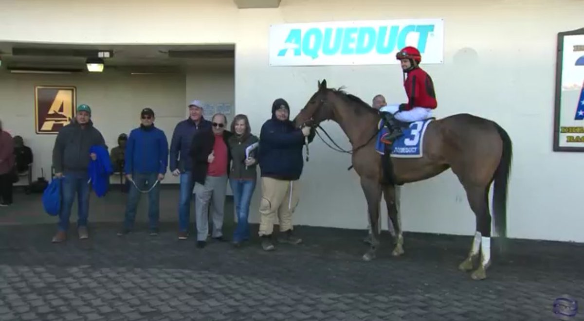 Willful Desire takes the 3rd race at Aqueduct making it 3 in a row for trainer Linda Rice Racing and the connections of Prestine Racing! She was a pleasure to have out at GMP Farm! #winwithGMP 💪🏼💜